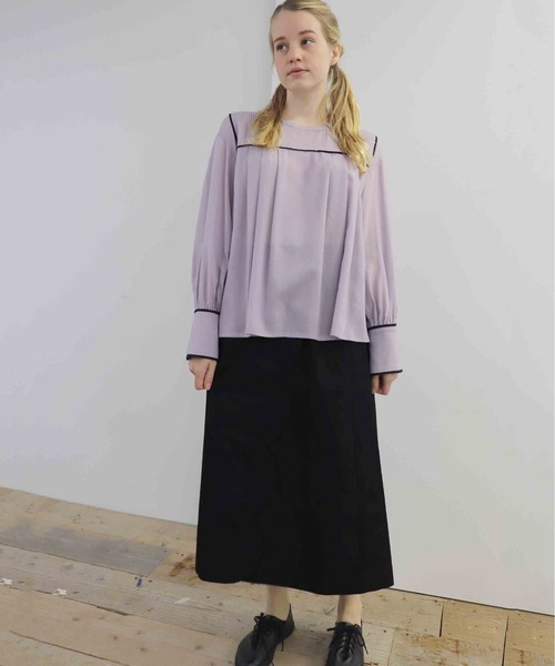 「haupia」 スカート MEDIUM ブラック レディース_画像4