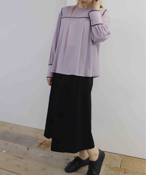 「haupia」 スカート MEDIUM ブラック レディース_画像6