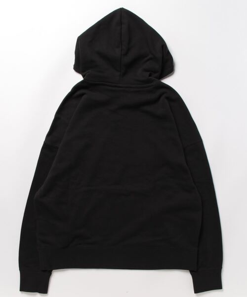 「PUMA」 プルオーバーパーカー SMALL ライトグレー レディース_画像4