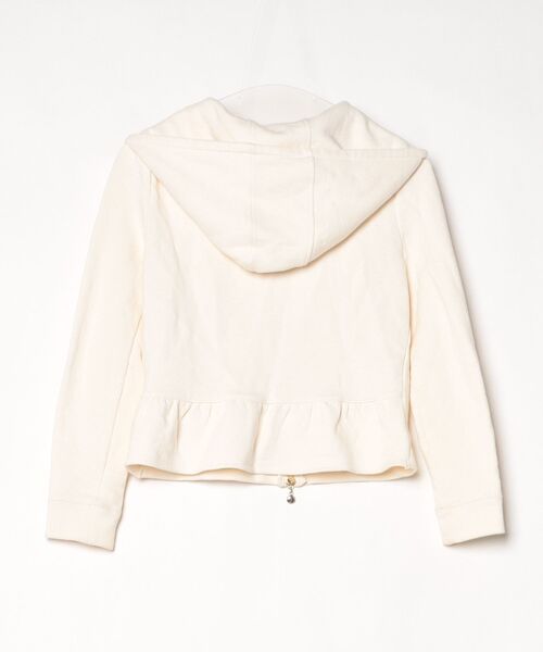 「TOCCA」 ジップアップパーカー X-SMALL ベージュ レディース_画像2