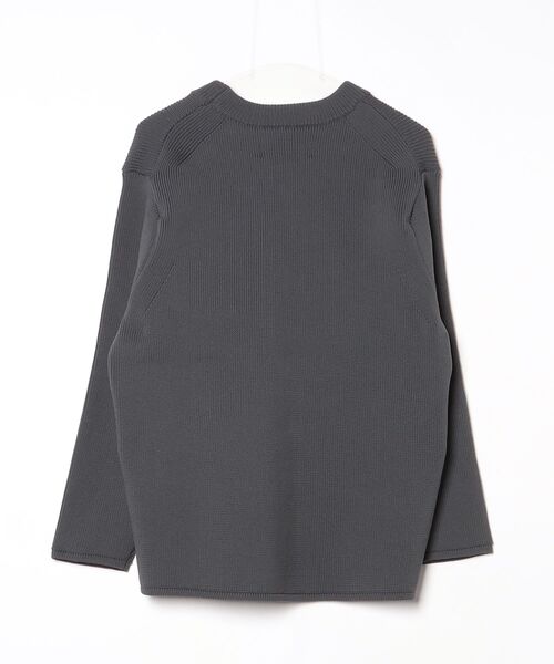 「BLUCO WORK GARMENT」 長袖ニット M グレー メンズ_画像2
