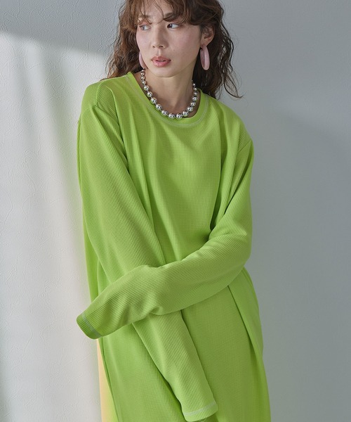 「bohmal」 長袖ワンピース - ブルー レディース_画像3