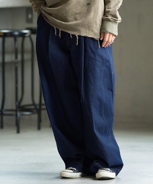 「CAMBIO」 デニムパンツ M インディゴブルー メンズの画像