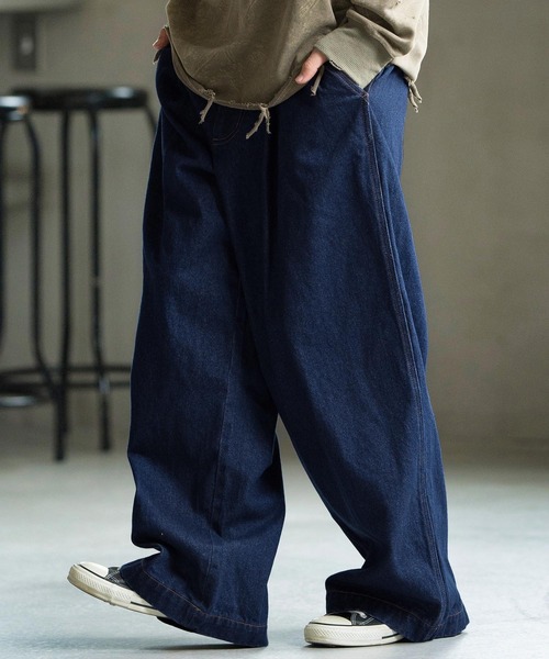 「CAMBIO」 デニムパンツ M インディゴブルー メンズの画像