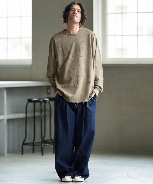 「CAMBIO」 デニムパンツ M インディゴブルー メンズの画像