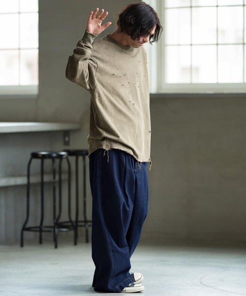 「CAMBIO」 デニムパンツ M インディゴブルー メンズの画像