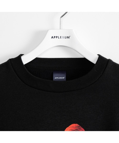 「APPLEBUM」 スウェットカットソー LARGE ブラック メンズ_画像5