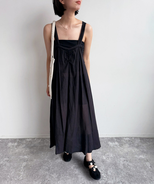 「EDIT. FOR LULU」 サロペットスカート - ブラック レディース_画像10