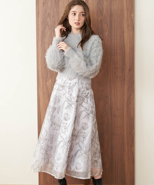 「NOELA」 長袖ニット フリー ベージュ レディース_画像10