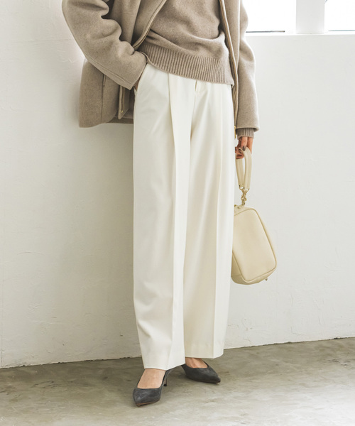 「NOBLE」 パンツ 40 ブラウン レディース_画像2