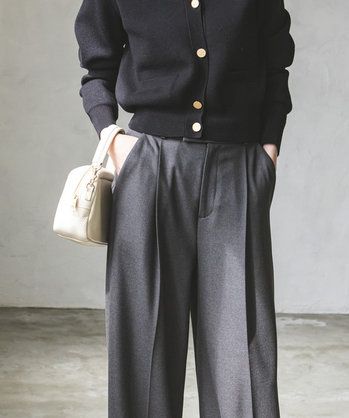 「NOBLE」 パンツ 40 ブラウン レディース_画像4
