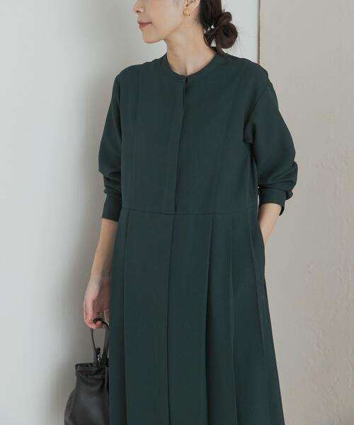 「URBAN RESEARCH DOORS」 長袖ワンピース MEDIUM ピンク レディースの画像