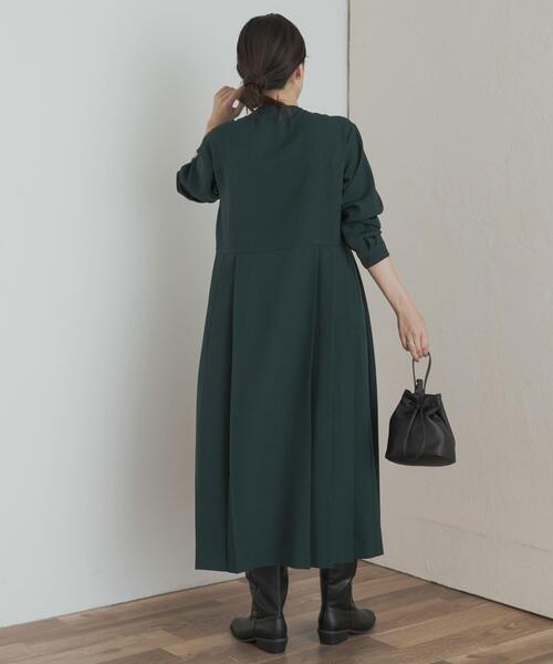 「URBAN RESEARCH DOORS」 長袖ワンピース MEDIUM ピンク レディースの画像
