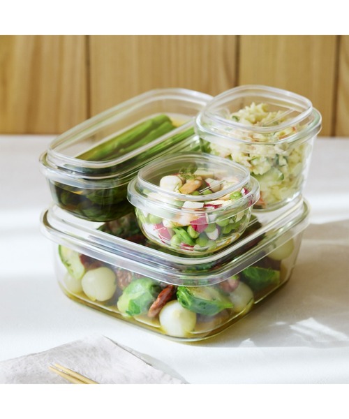 無印良品（MUJI） キッチン 蓋をしたままレンジで使える 耐熱ガラス