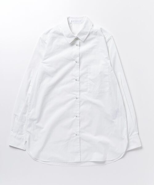 「quaranciel」 長袖シャツ 38 ホワイト レディース