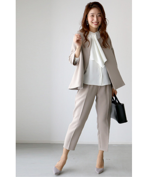 「Ehre style」 セットアップ L ベージュ レディース_5