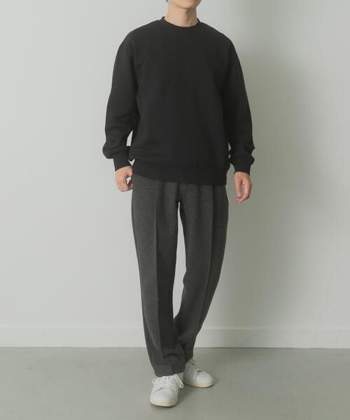 「ITEMS URBANRESEARCH」 イージーパンツ MEDIUM ブラック メンズ_画像4