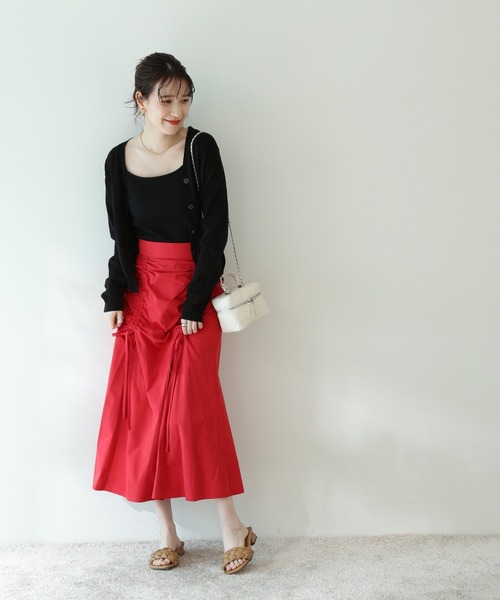 「N.(N. Natural Beauty Basic)」 ニットカーディガン MEDIUM ブラウン レディース_画像3