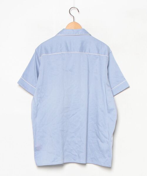 「WHIZLIMITED」 半袖シャツ LARGE ブルー メンズ_画像2