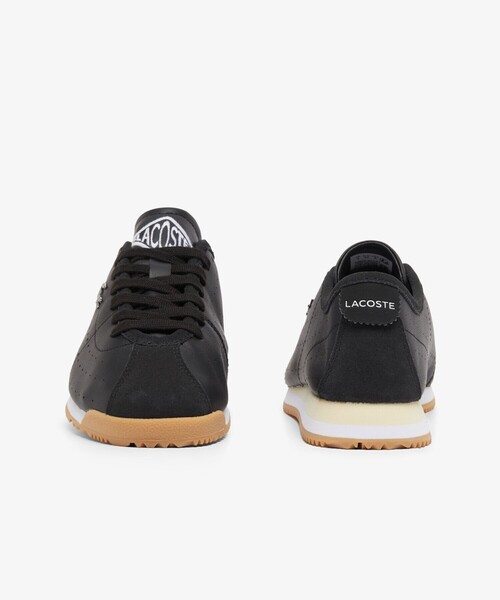 「LACOSTE」 ローカットスニーカー 23.5cm ホワイト×グリーン レディース_画像8