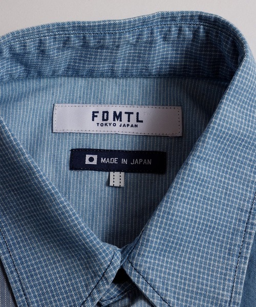 シャツ 「FDMTL」PATCHWORK SHIRT 3YR WASH メンズの画像
