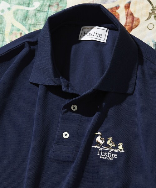 Foxfire（フォックスファイヤー） 7分袖ポロシャツ LARGE ブラック