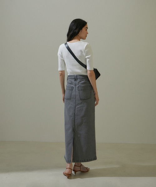 「SALON adam et rope'」 半袖Tシャツ FREE オフホワイト レディース_画像3