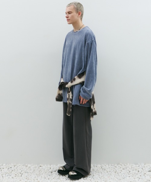 「AFF AIVER」 スウェットカットソー MEDIUM ブラック メンズ | AFF AIVER | 02