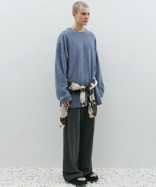 「AFF AIVER」 スウェットカットソー MEDIUM ブラック メンズ | AFF AIVER | 06