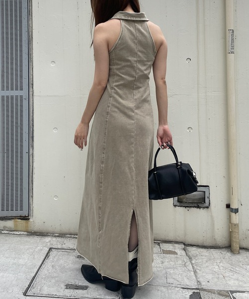 Roger&Raw（ロジャーアンドロウ） ワンピース ヴィンテージライク襟