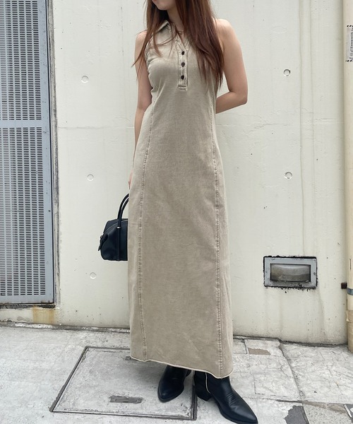 Roger&Raw（ロジャーアンドロウ） ワンピース ヴィンテージライク襟