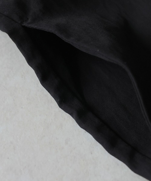 Ys黒カットソーand異素材ワンピース ブラック 半袖 antiqua（アンティカ） ワンピース 半袖 異素材切替 チェック柄