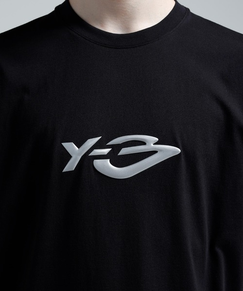 Y-3 tシャツ LIQUID LOGO SHORT SLEEVE TEE メンズ レディース