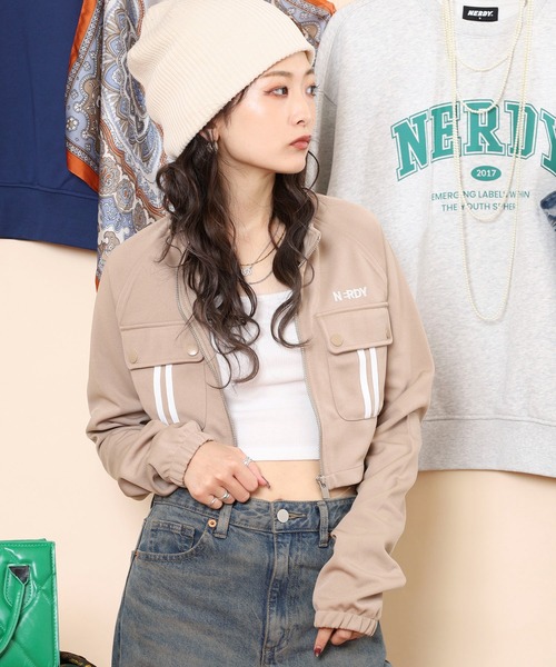 「NERDY」브루존 SS 블랙 여성 (3/8)