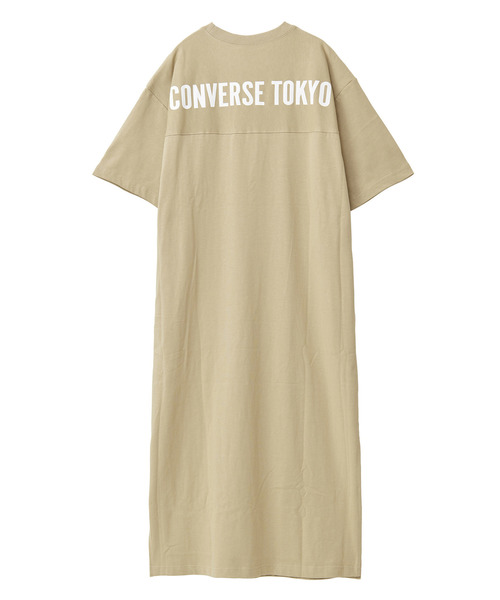 「CONVERSE TOKYO」 Tシャツワンピース FREE ブラウン レディース_画像6