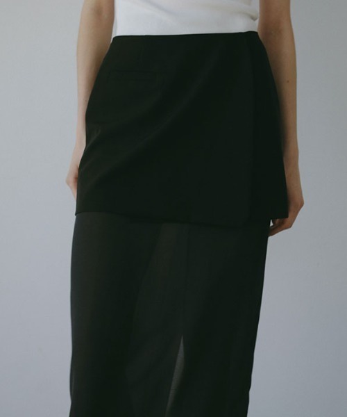 「ETRE TOKYO」 ミニスカート M ブラック レディース_画像6