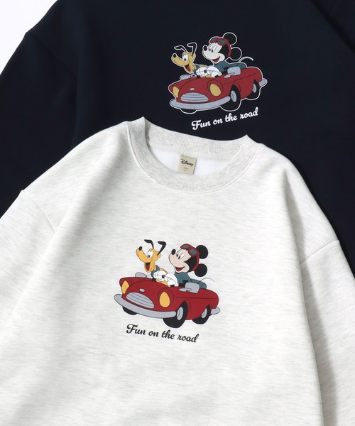 Disney（ディズニー） トレーナー スウェット 裏起毛 別注 ミッキー 