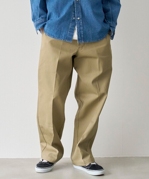 Dickies（ディッキーズ） ワイドパンツ チノパン 877 ルーズフィット