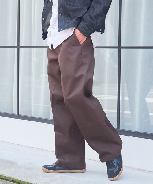 Dickies（ディッキーズ） ワイドパンツ チノパン 877 ルーズフィット