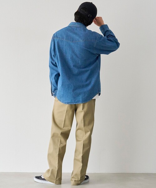 Dickies（ディッキーズ） ワイドパンツ チノパン 877 ルーズフィット
