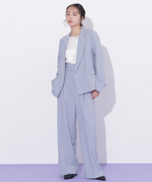 「JILL by JILL STUART」 スラックス MEDIUM グレー レディース_画像3