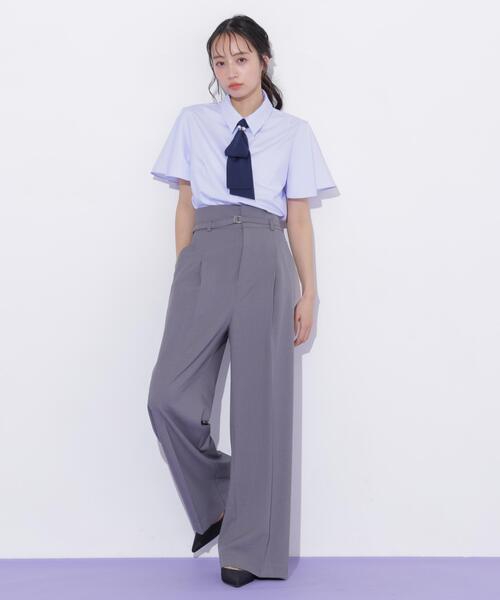 「JILL by JILL STUART」 スラックス MEDIUM グレー レディース_画像5
