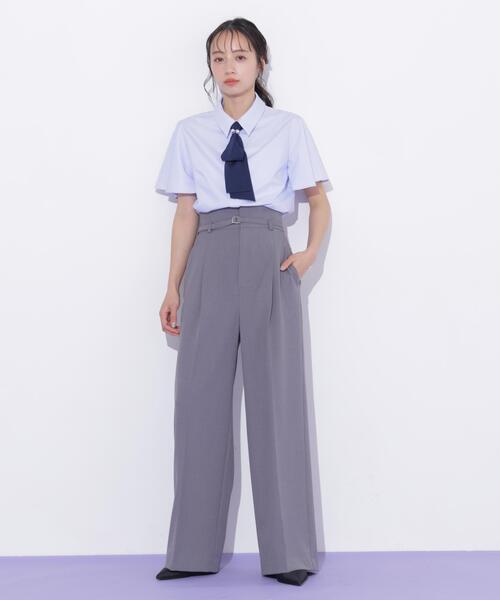 「JILL by JILL STUART」 スラックス MEDIUM グレー レディース_画像6
