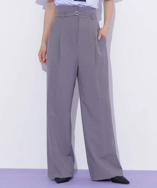 「JILL by JILL STUART」 スラックス MEDIUM グレー レディース_画像7