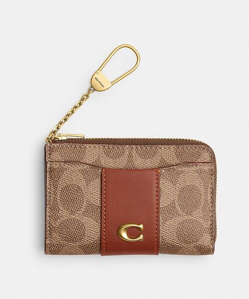 COACH（コーチ） カードケース エッセンシャル キー ジップ カード