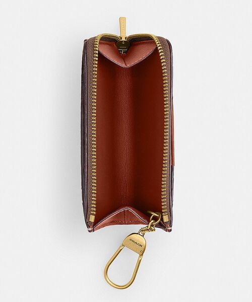 COACH（コーチ） カードケース エッセンシャル キー ジップ カード