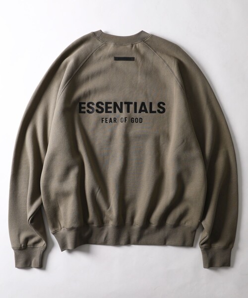 CREW NECK SWEATER BLACK LOGO 