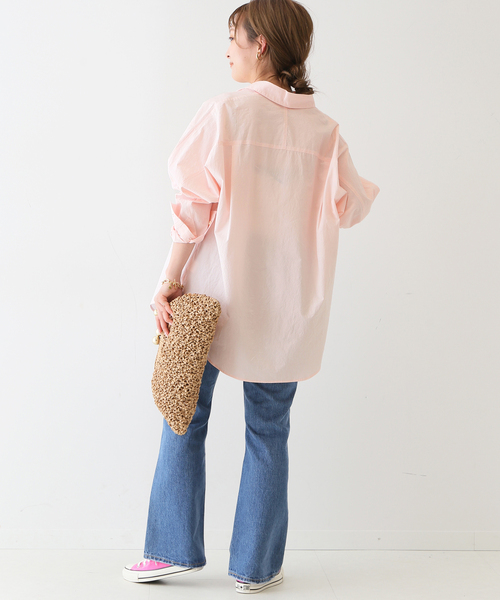 SLOBE IENA（スローブイエナ） シャツ ブラウス ワッシャーオーバー