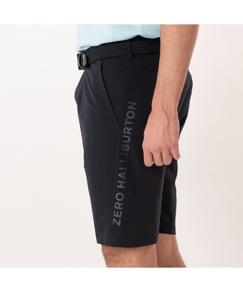 ゼロハリバートンのネイビーパンツ ZERO HALLIBURTON パンツ ゼロハリバートン ストレッチ ショート