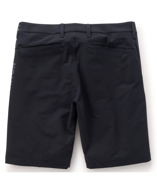ゼロハリバートンZERO HALLIBURTON 新品 春夏ブラックパンツ M ZERO HALLIBURTON パンツ ゼロハリバートン ストレッチ ショート